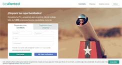 Desktop Screenshot of bewanted.com